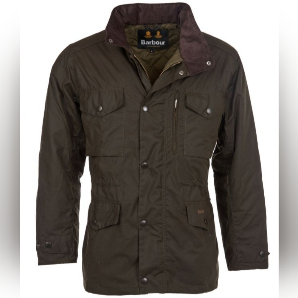 NIB - Rare Brown Barbour Sapper Wax Jacket - Small - brown - NEVER BEEN WORN